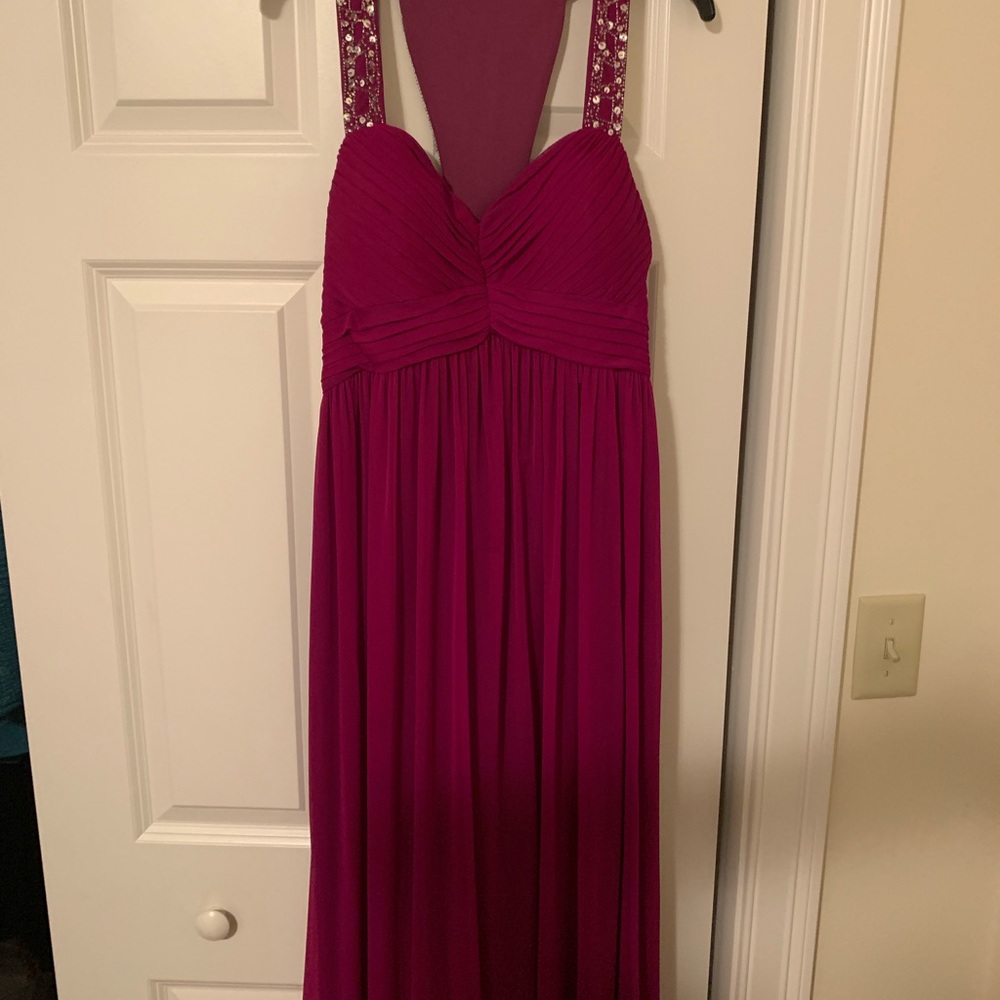 AMAZING FUSHSIA GOWN
